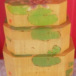 Set of 3 Wooden Stacking Boxes