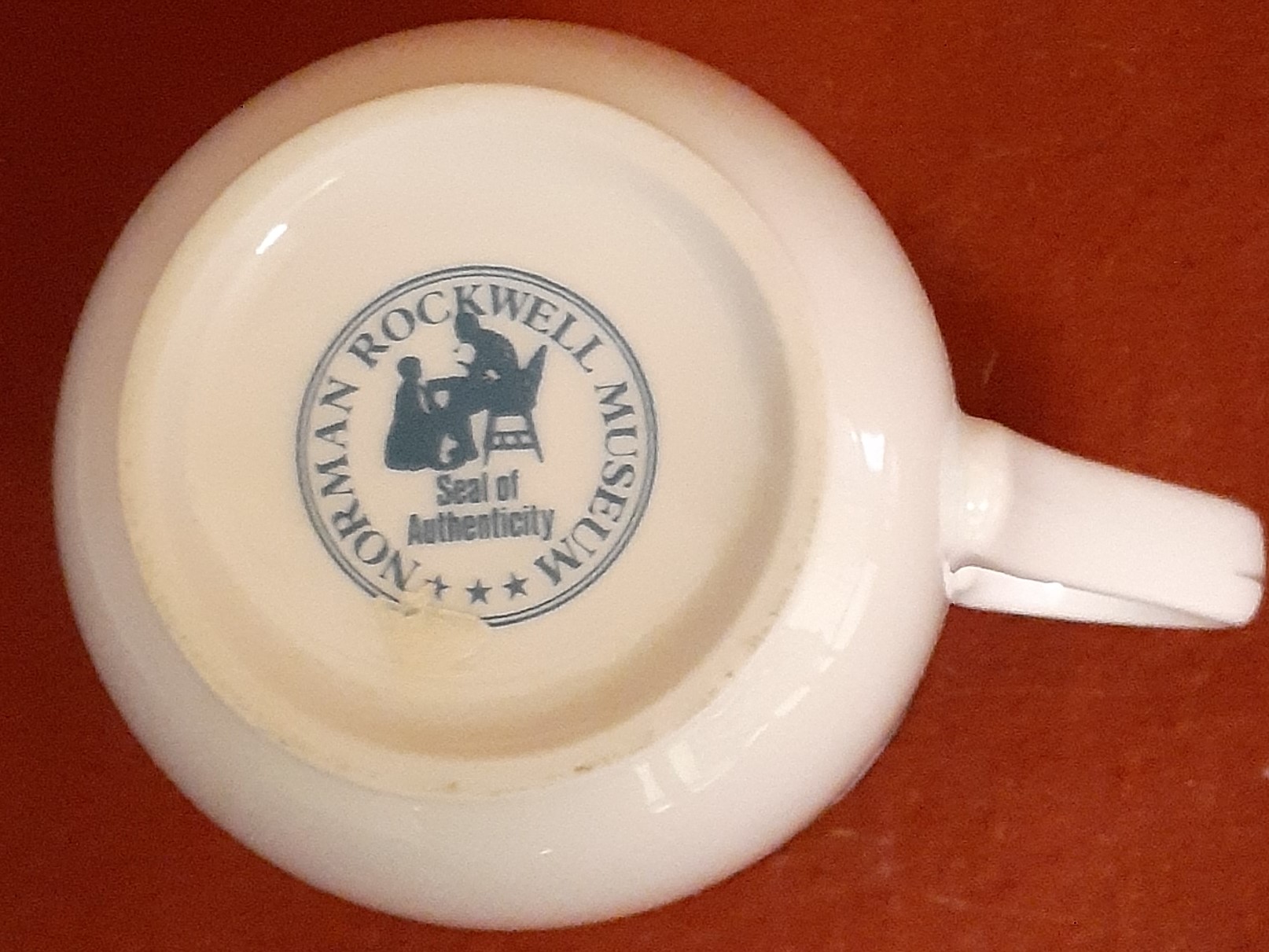 Norman Rockwell Puppy Love Porcelain Coffee/Tea Mug - Image 4