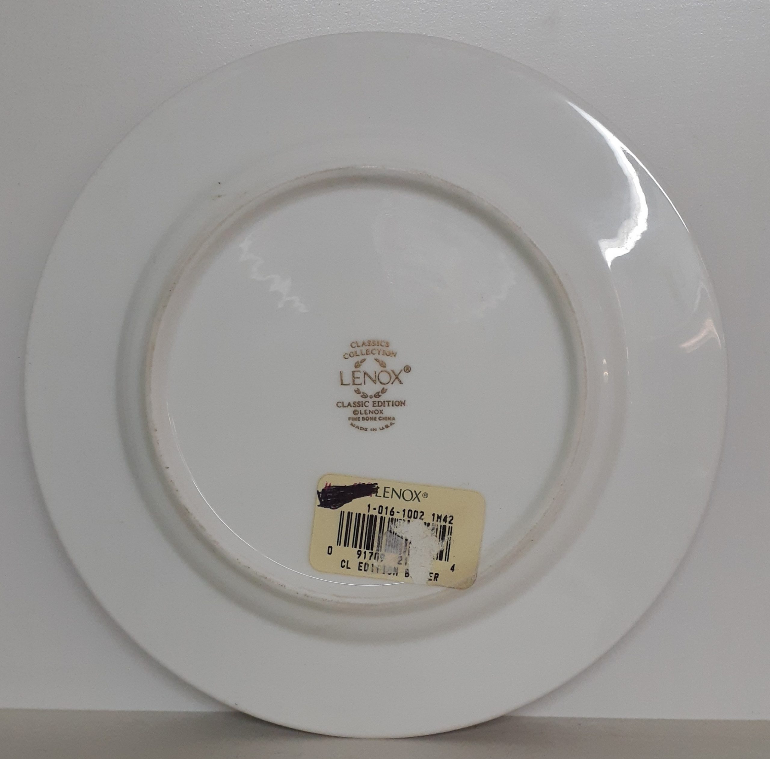 Lenox Classic Edition Bread and Butter Plate - Image 2