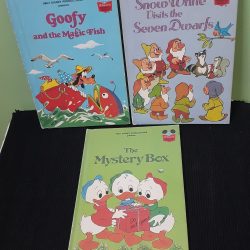 Set of 3 Disney Hardcover Books Copyright 1979