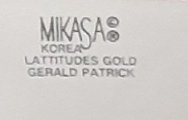 Mikasa Latitudes Gold 5 Piece Flatware Set - Image 4