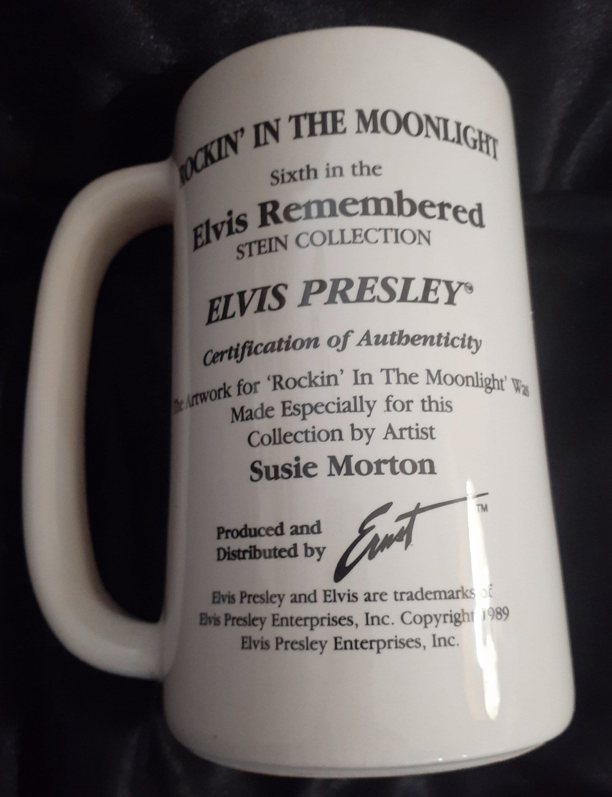 Elvis Remembered Stein Collection Rockin' In The Moonlight - Image 3