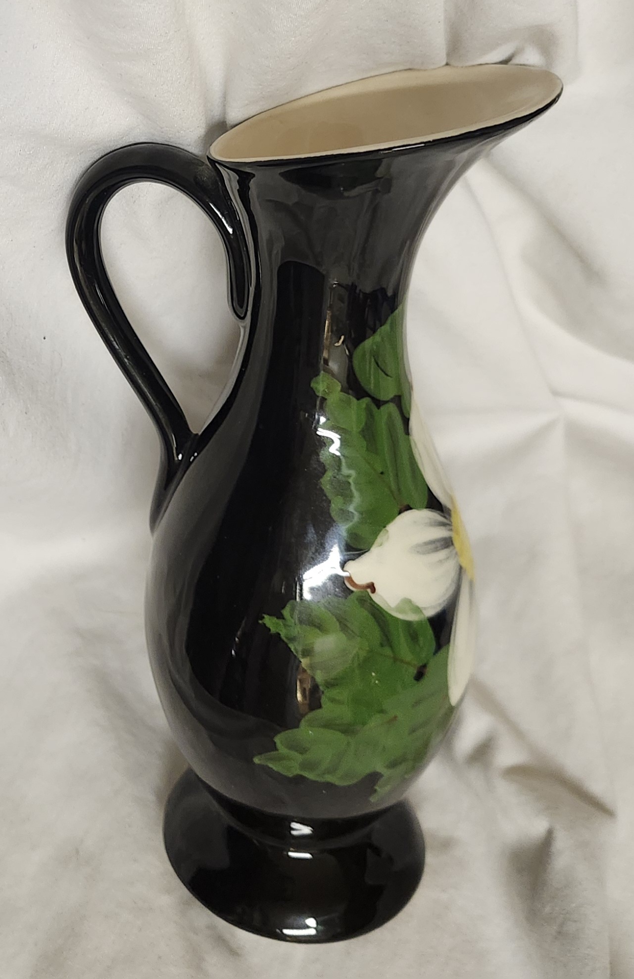 Dogwood Bud Vase/Pitcher by Herta Gertz B.C. Canada 2432A - Image 4